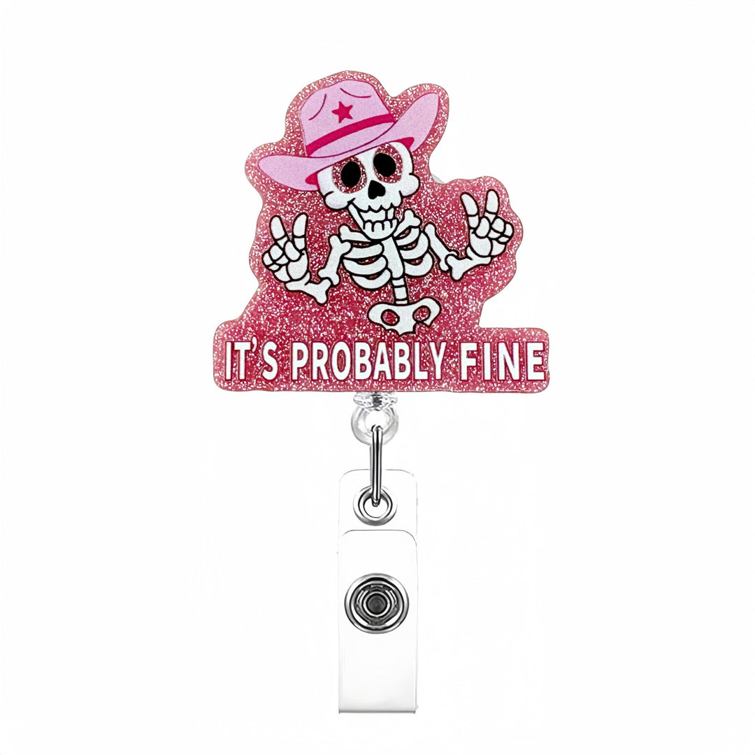 Expandable badge holder with anatomical heart pendant