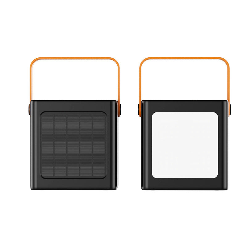 Portable solar charger with multifunctional LED lighting Stornfield