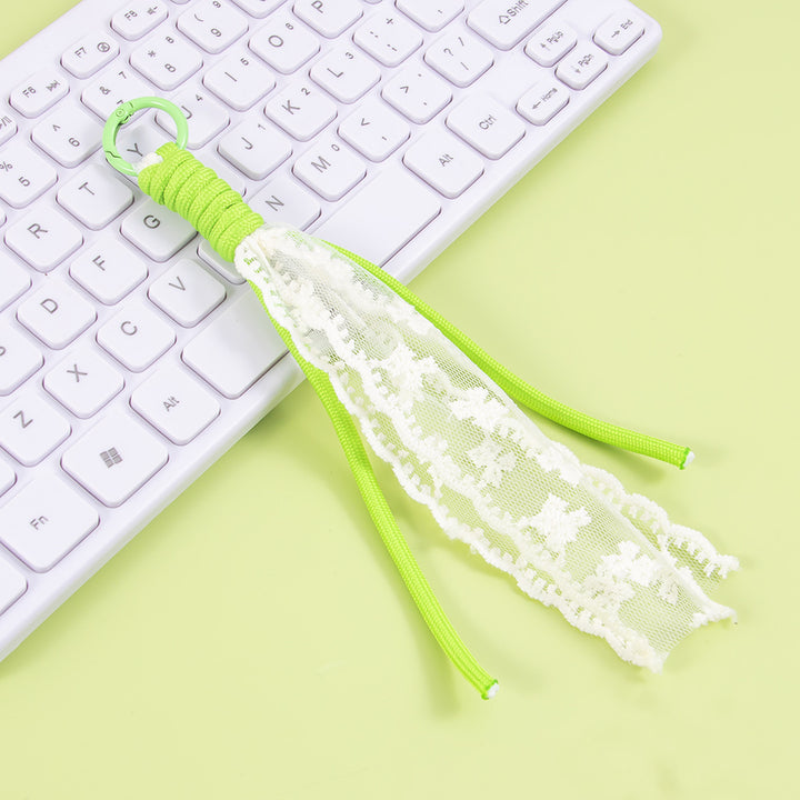 Elegant Lace Tassel Keychain Stornfield