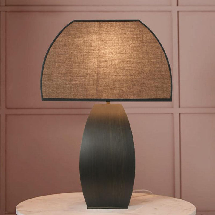 Decorative Table Lamp with Textured Shade