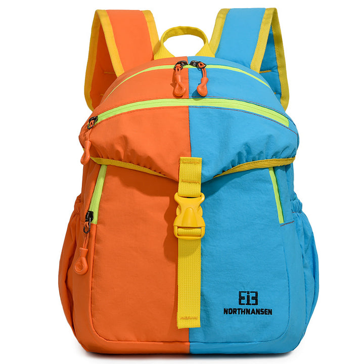 Color-Block Multi-Pocket Backpack Stornfield