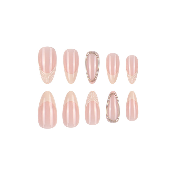 Elegant Stiletto Press-On Nail Set Stornfield