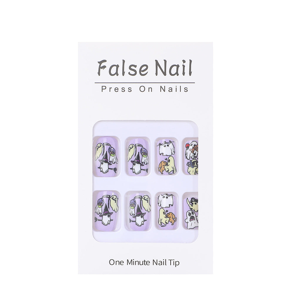 Creative Nail Set with Cartoon Designs Stornfield