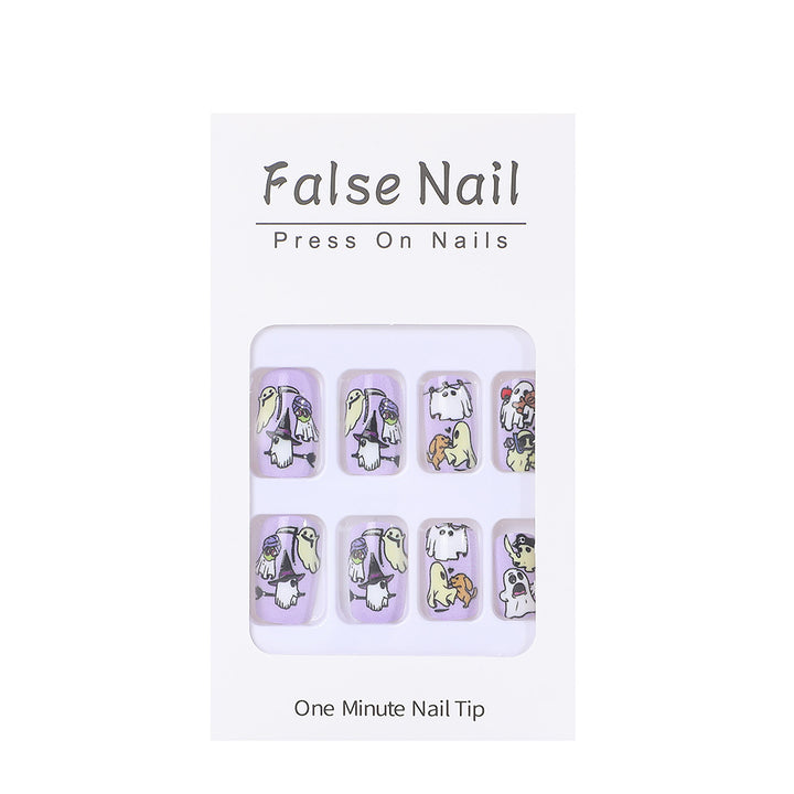 Creative Nail Set with Cartoon Designs Stornfield