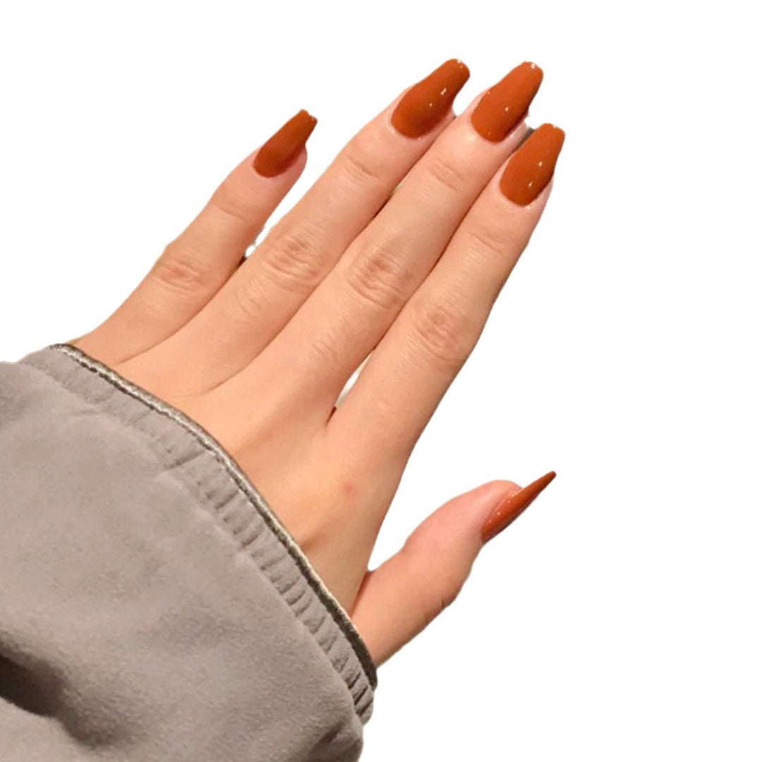 Stylish Coffin Nail Extensions