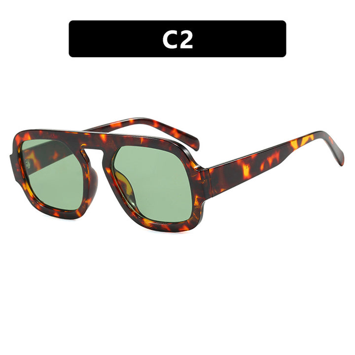 Women's trendy sunglasses with distinct angular design and UV protection Stornfield