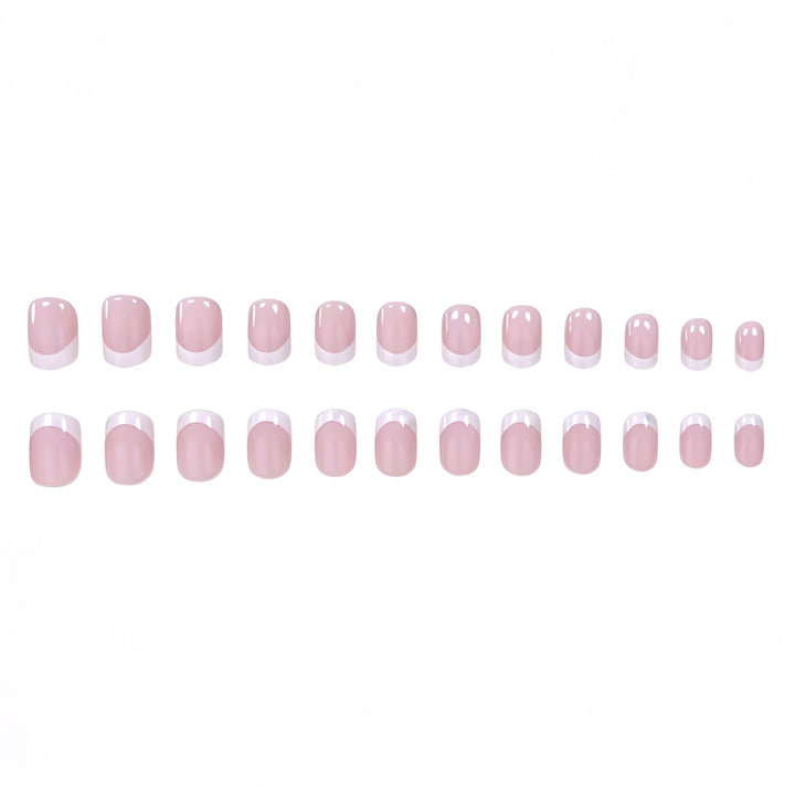 French Tip Gel Nail Enhancements Stornfield