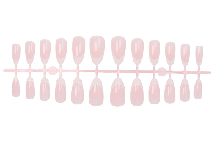 Artifical nail set with elegant tips and subtle embellishments Stornfield