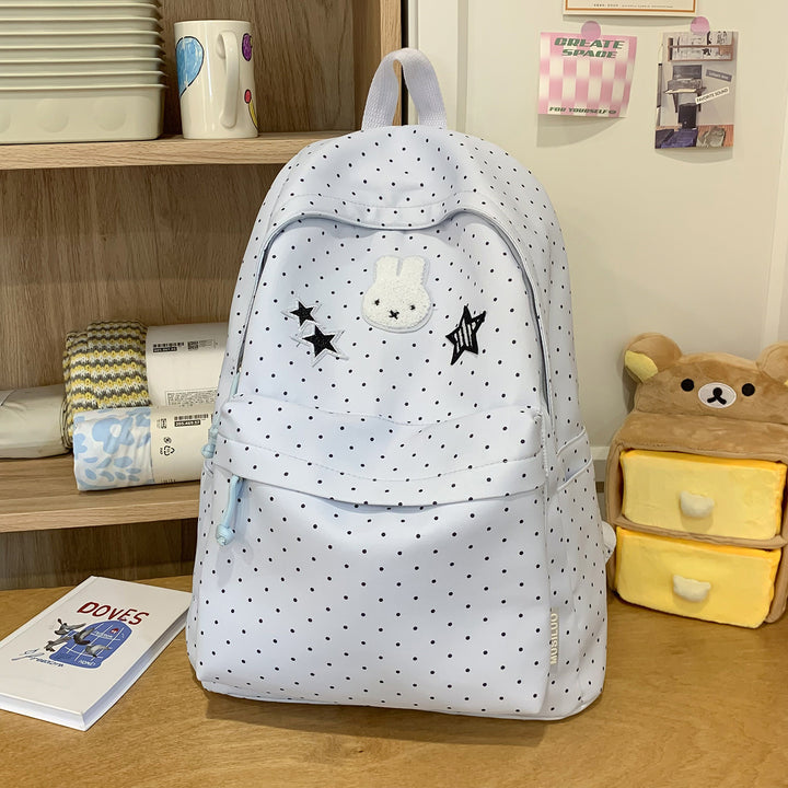 Playful Bunny and Star-Themed Backpack Stornfield
