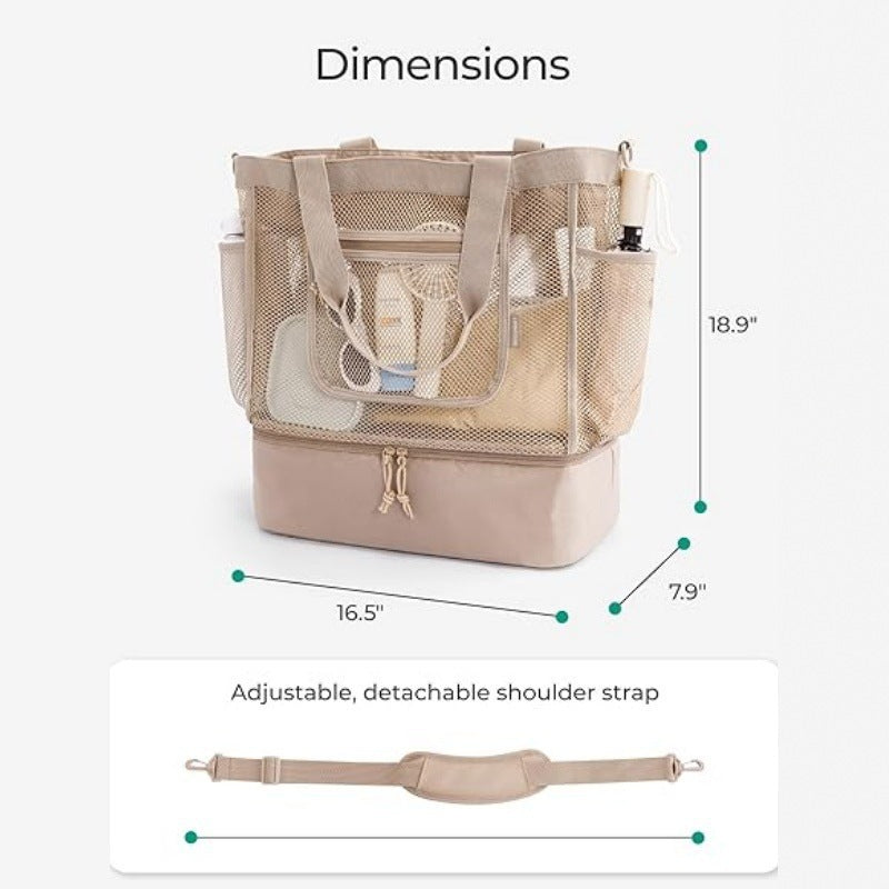 Spacious and Functional Cooler Bag with Removable Compartments Stornfield