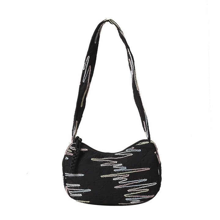 WoTextured Fabric Shoulder Bag Stornfield