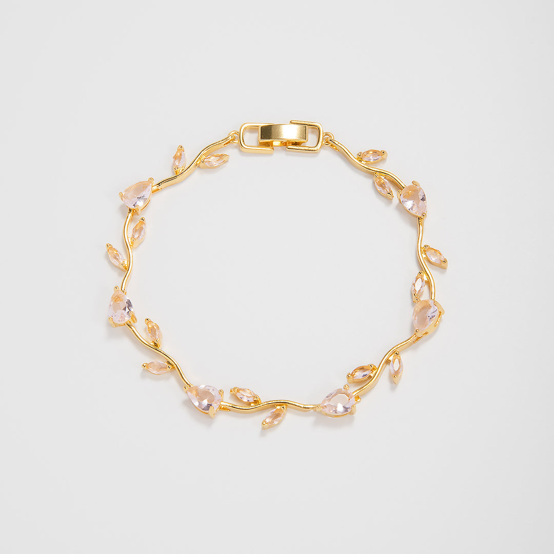Elegant Floral Design Statement Bracelet Stornfield