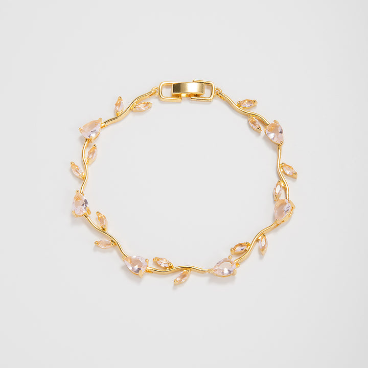 Elegant Floral Design Statement Bracelet Stornfield