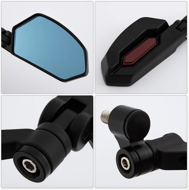 Premium Adjustable Rearview Motorcycle Mirrors Stornfield