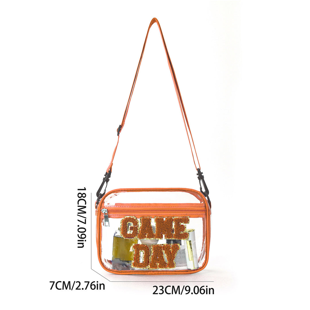 Transparent shoulder bag with clever design Stornfield