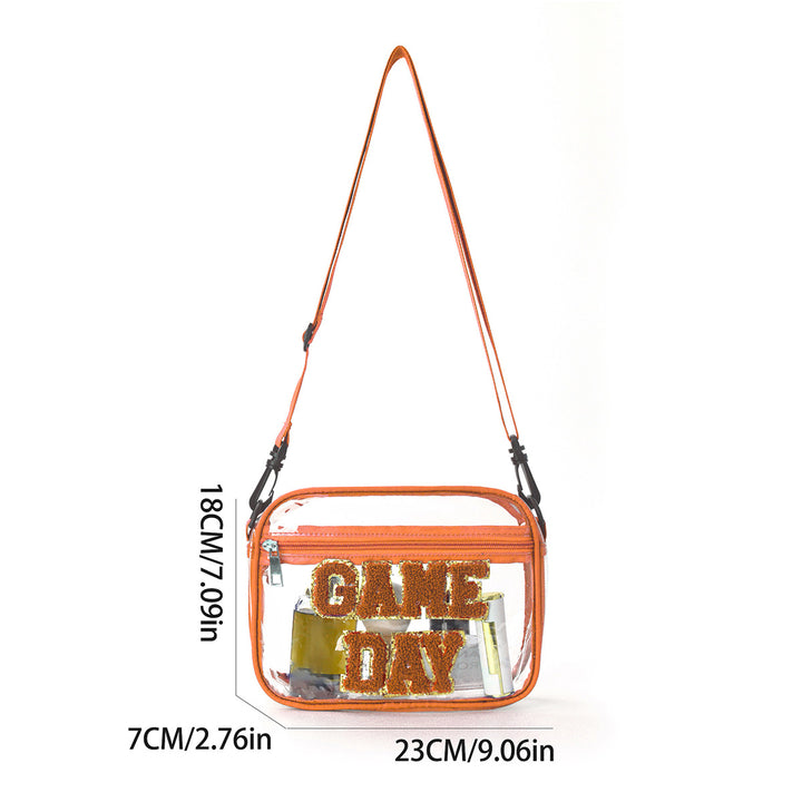 Transparent shoulder bag with clever design Stornfield