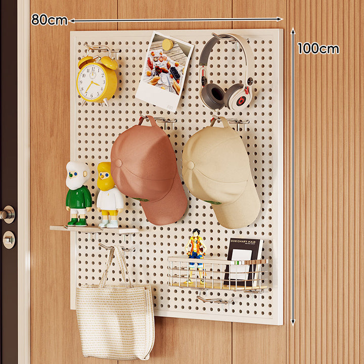 Wall-Mounted Pegboard Organizer