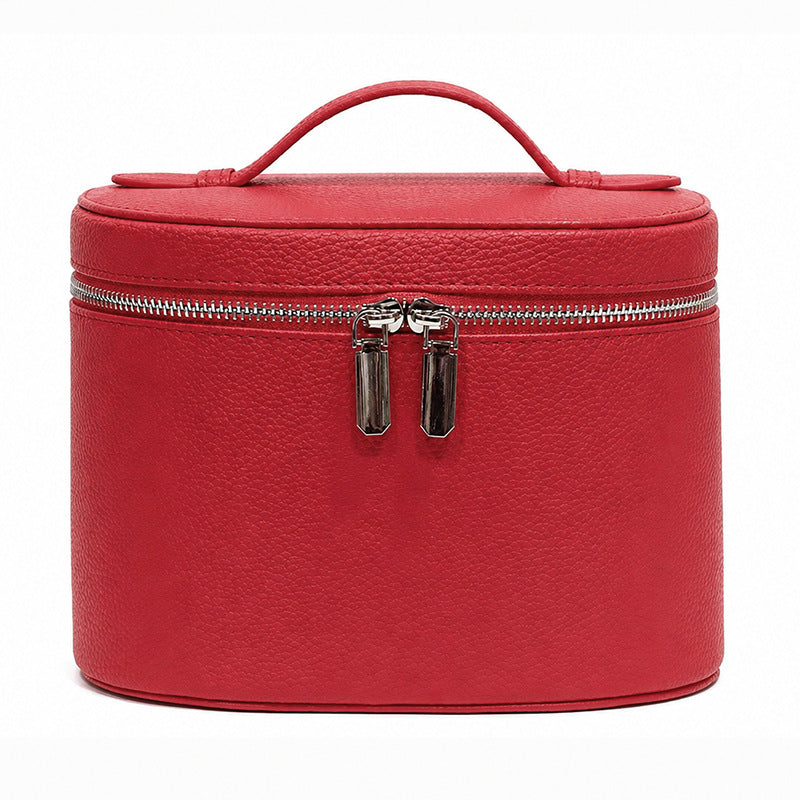 Cosmetic storage bag with elegant design and sturdy carrying handle Stornfield