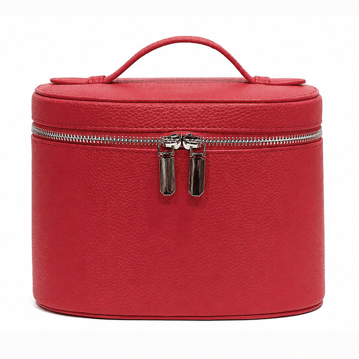 Cosmetic storage bag with elegant design and sturdy carrying handle Stornfield