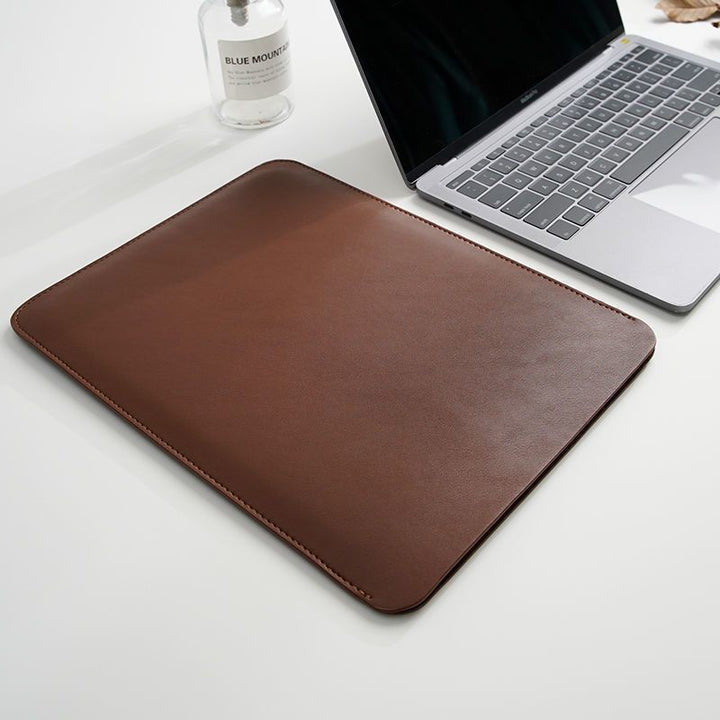 Sleek Leather Laptop Sleeve Stornfield