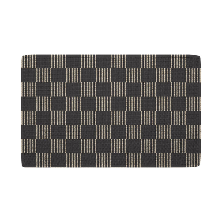 Stylish Checkered Indoor Area Rug