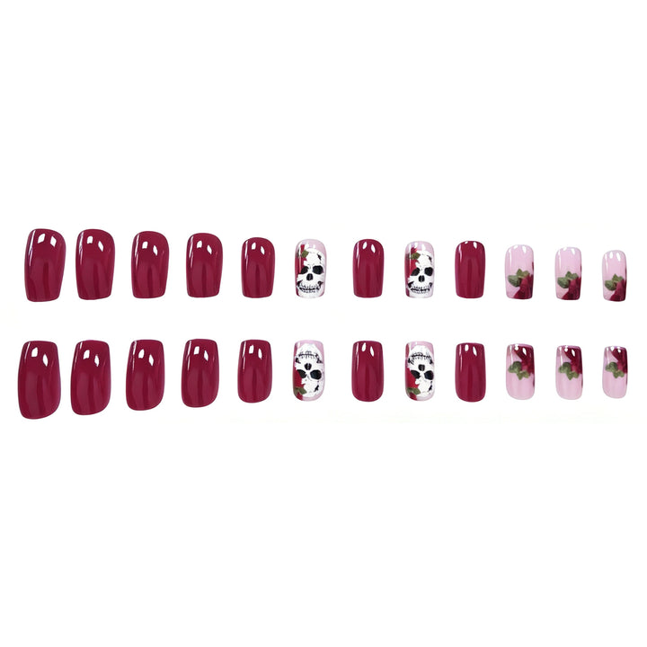 Artistic Skull Nail Art Design Stornfield
