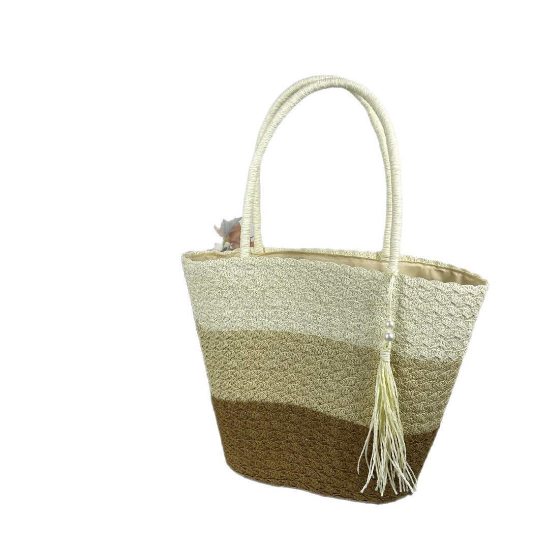 Trendy Woven Beach Bag Stornfield