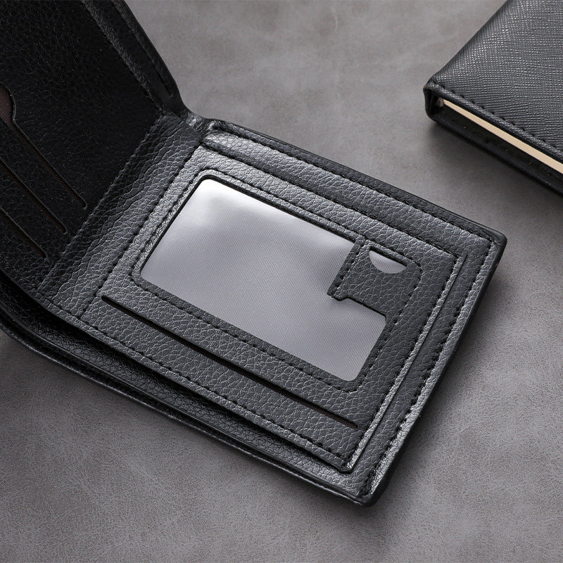 Textured Bi-Fold Wallet Stornfield