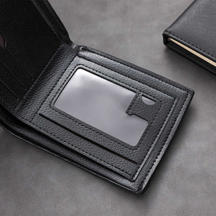 Textured Bi-Fold Wallet Stornfield