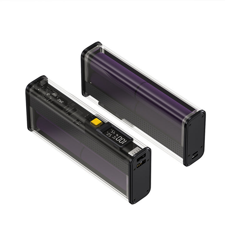 Portable high-performance power bank with digital charge level display Stornfield
