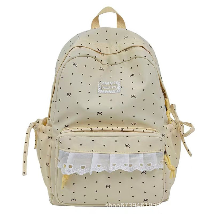 Decorative Ruffled Backpack Stornfield