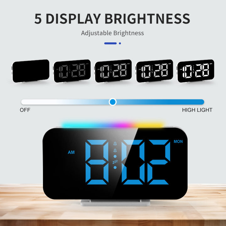 Digital LED Alarm Clock with Large Display and Snooze Function Stornfield