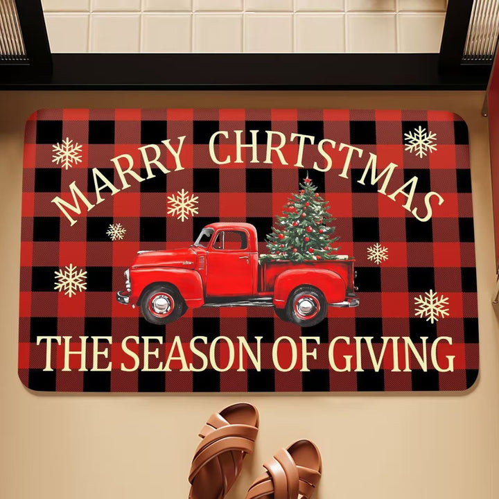 Festive Welcome Mat Stornfield