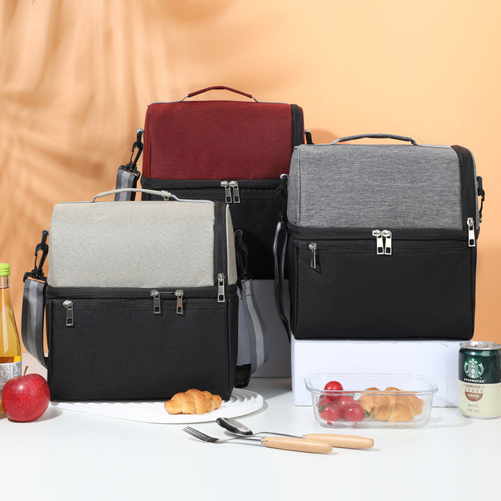 Insulated Multi-Compartment Lunch Carrier Stornfield