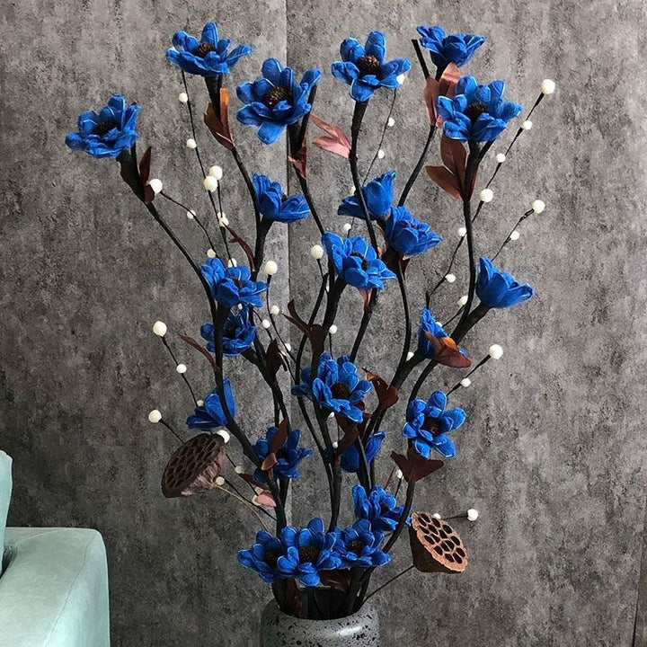 Lifelike Decorative Floral Arrangement