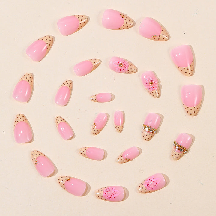 Floral Accent Gel Nail Art Stornfield