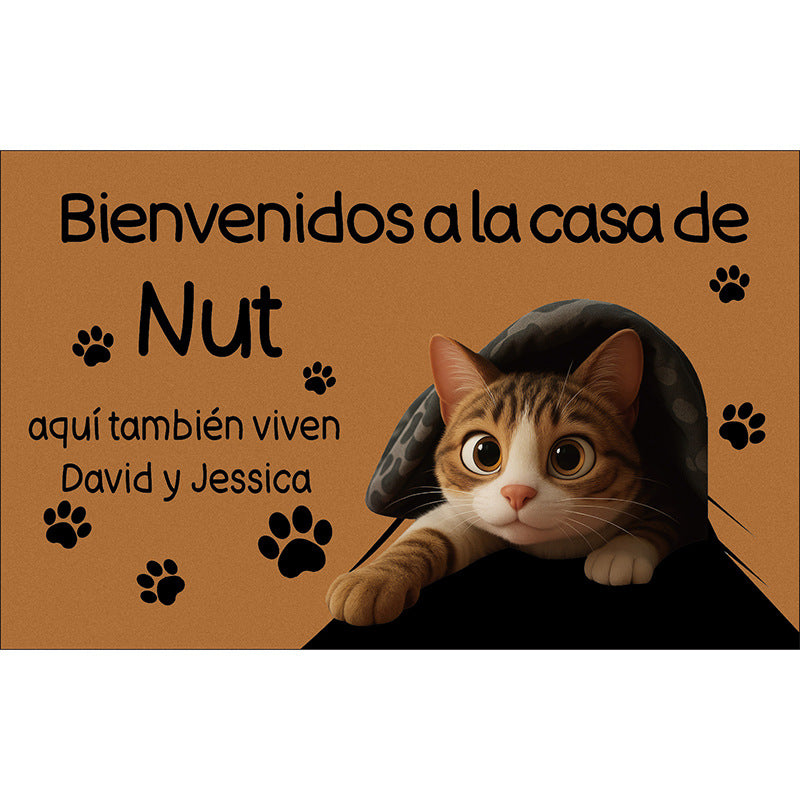 Fun Dog-Themed Door Mat Stornfield