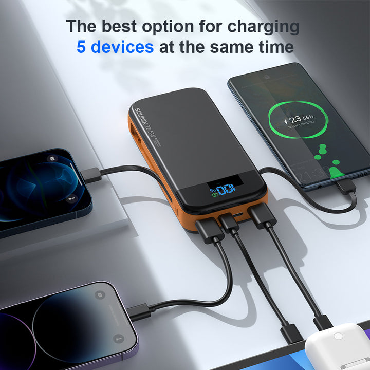 High-performance power bank with LED display and fast charging technology Stornfield