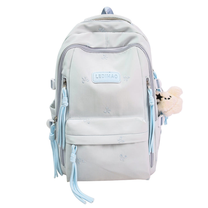 Casual Embroidered School Backpack Stornfield