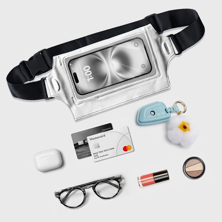 Running belt bag with waterproof phone holder Stornfield