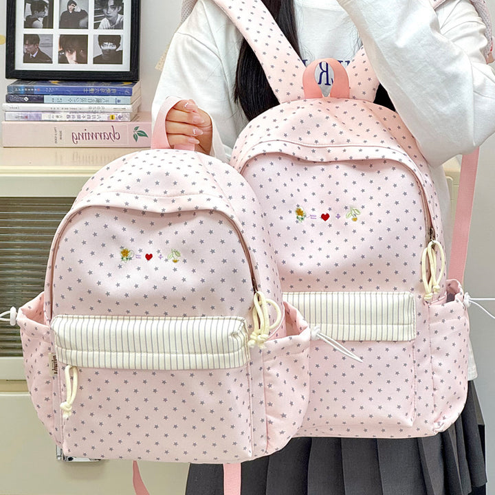 Casual Star-Printed Backpack Stornfield
