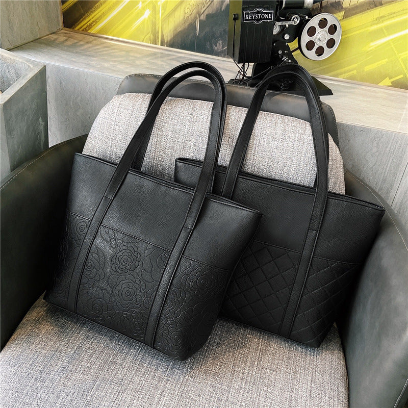 Elegant Textured Tote Bag
