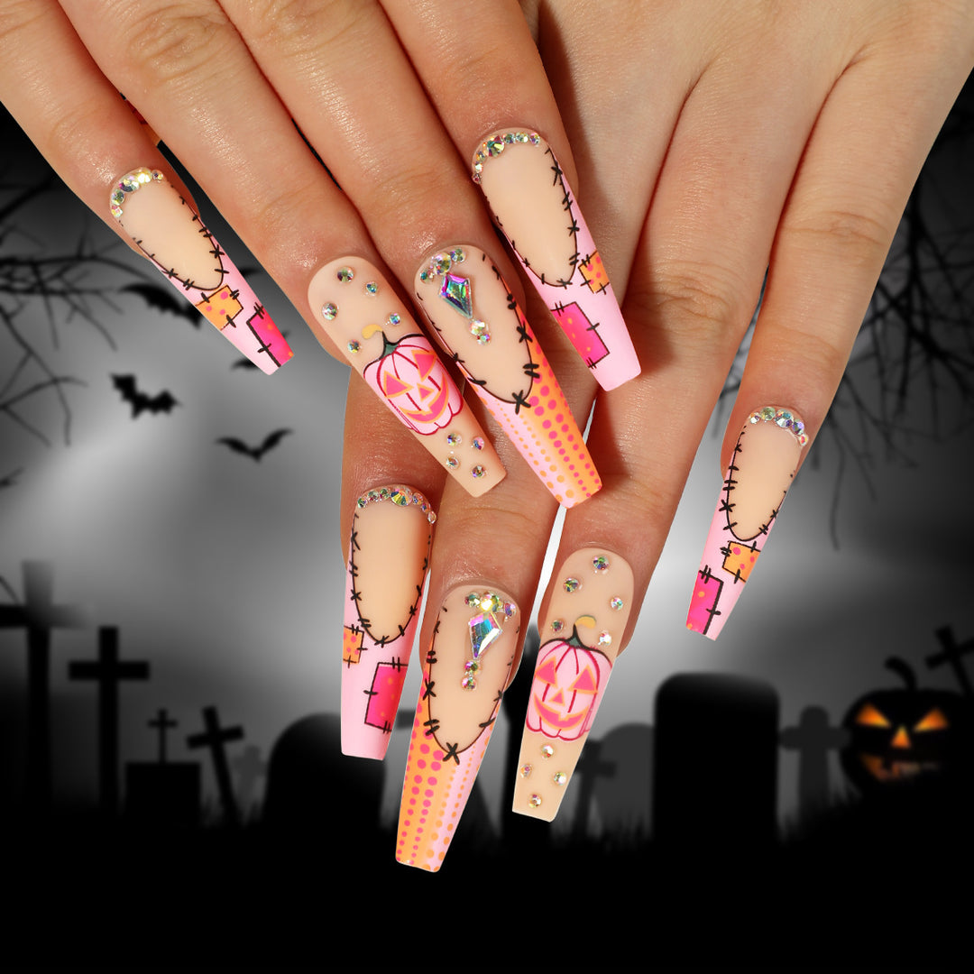 Artificial Nail Art with Halloween Design Stornfield