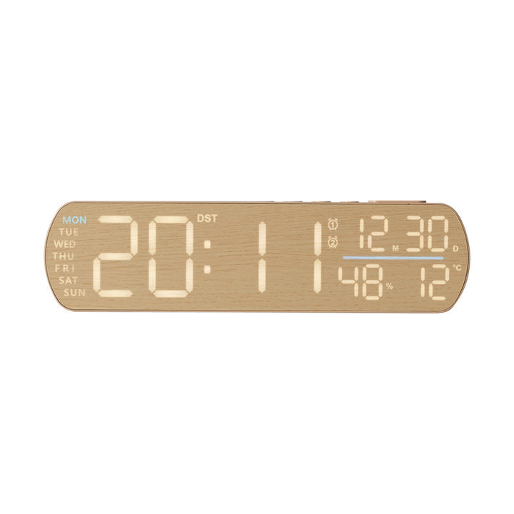 Digital alarm clock with temperature sensor and week display Stornfield