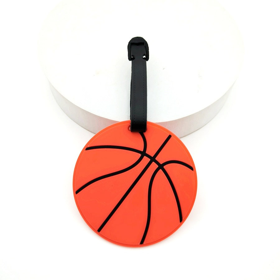 Basketball-Themed Luggage Tag Stornfield