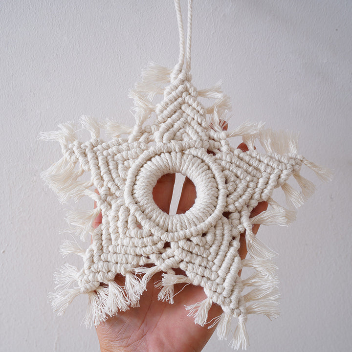 Decorative Macramé Wall Ornament Stornfield