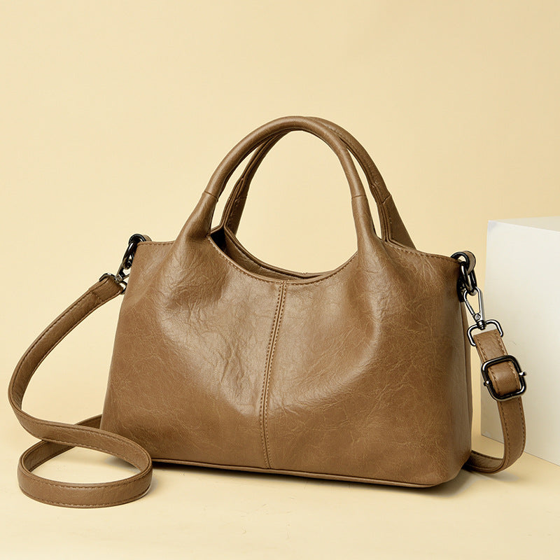Classic Faux Leather Handbag Stornfield