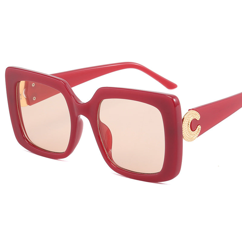Women's fashionable sunglasses in modern square design Stornfield