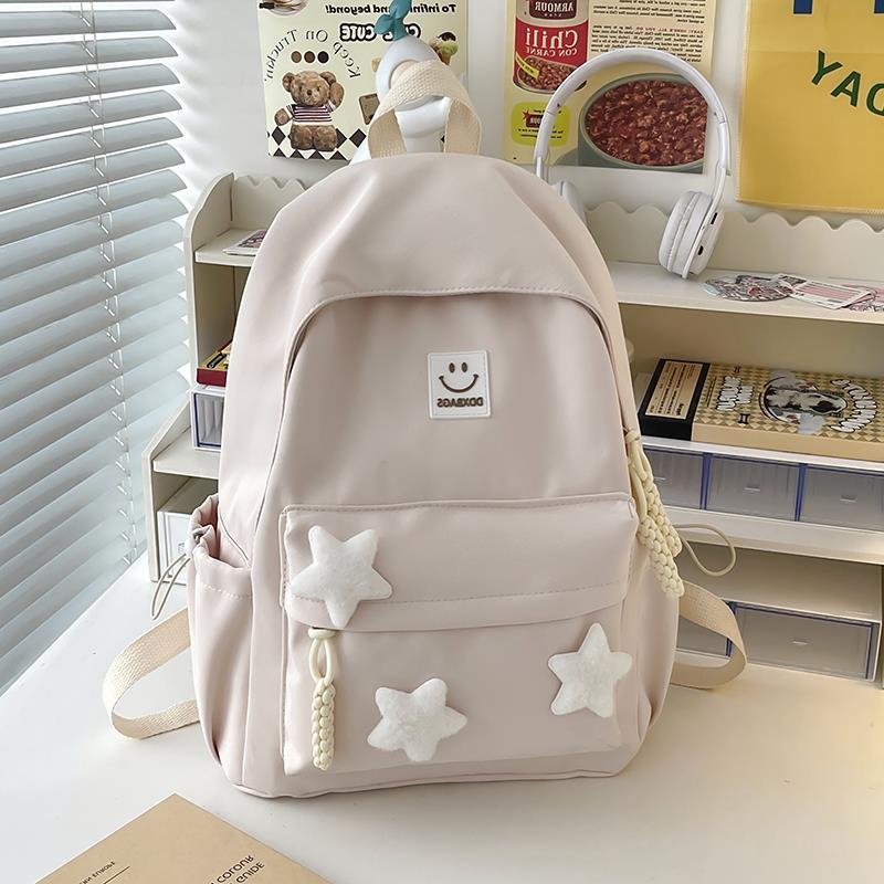 Charming Playful Star-Embellished Backpack