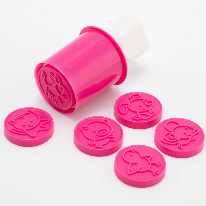 Funnier silicone cookie stamp with animal motifs Stornfield